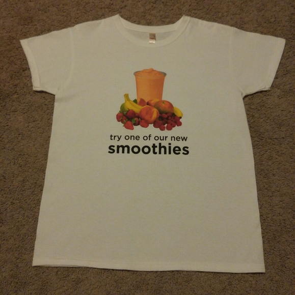 NWOT Unisex Smoothie Funny T-shirt - Picture 2 of 5